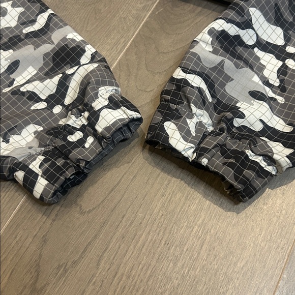 Kappa Iciamo Men’s Camo Windbreaker 3/4 Zip Grey Army Jacket L - Picture 15 of 17